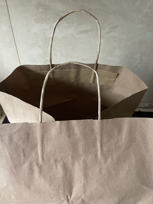Torba papierowa z uchwytem