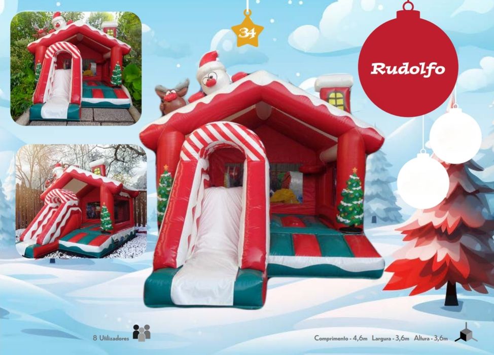 Insufláveis Temática Natal