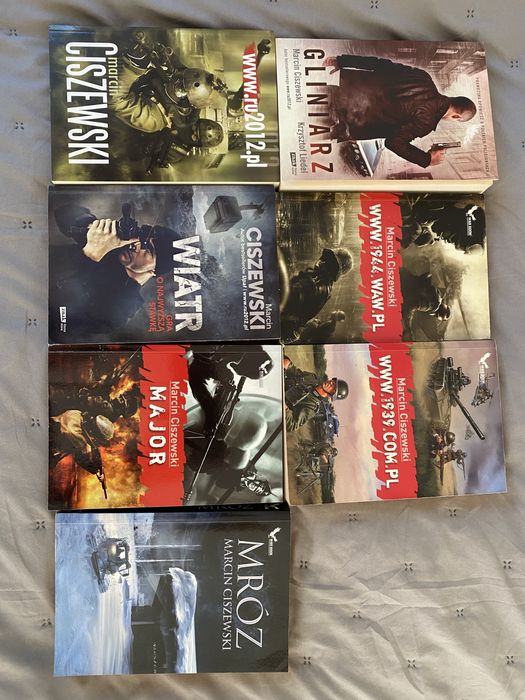 Marcin Ciszewski 7 ksiazek