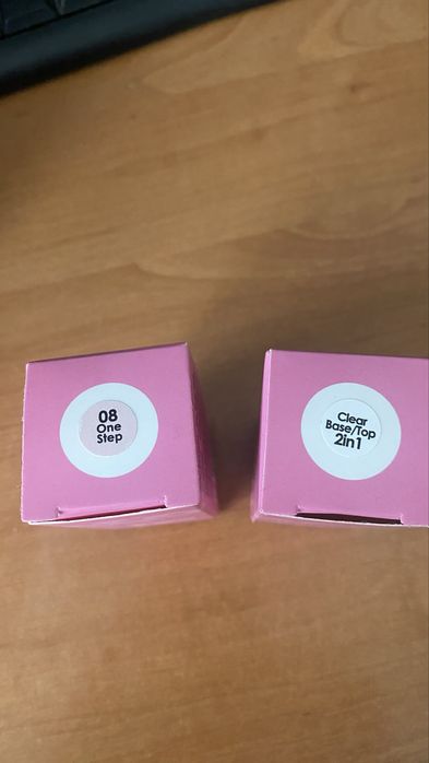 Гипоаллергенные база и лак-гель