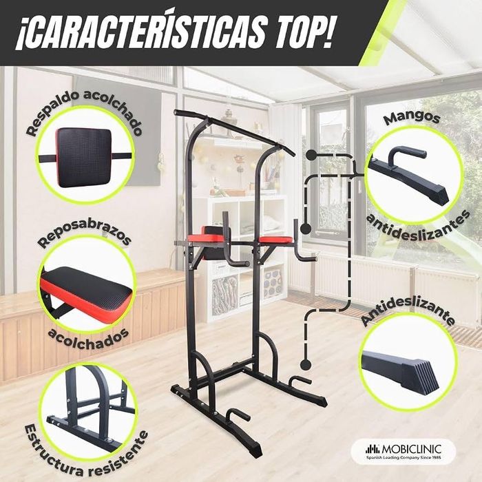 Cadeira Romana / Torre de musculação multifuncional