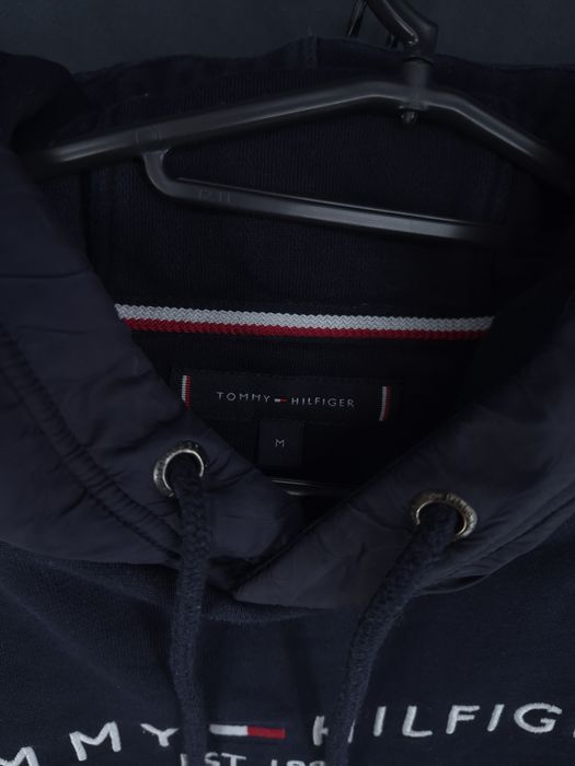Tommy Hilfiger hoodie bluza z kapturem hybrydowa M
