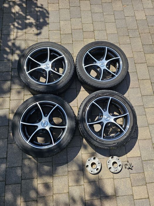 Alufelgi 15" 3x112 Smart for Two. KBA 47197, KBA 47198 + dystanse.