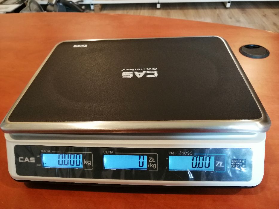 Waga elektroniczna sklepowa CAS PR-II 15B Nowa