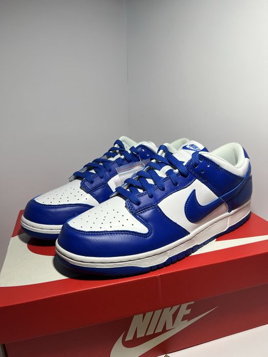 Nike Dunk Low Kentucky niebieski biały blue white