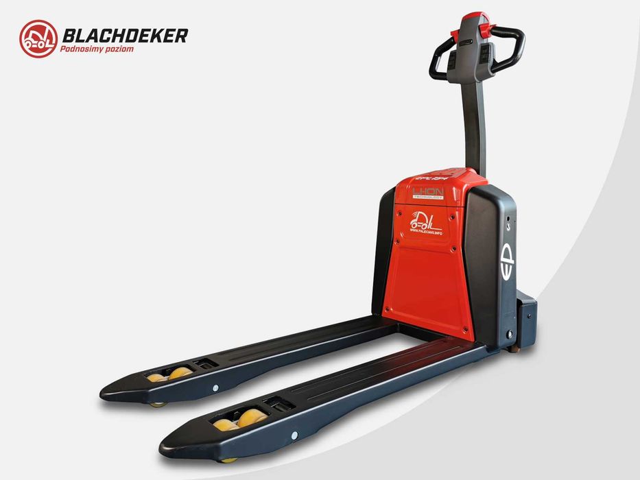 Elektryczny wózek paletowy, paleciak widłowy marki EP [Linde*] Udźwig 1500 kg
