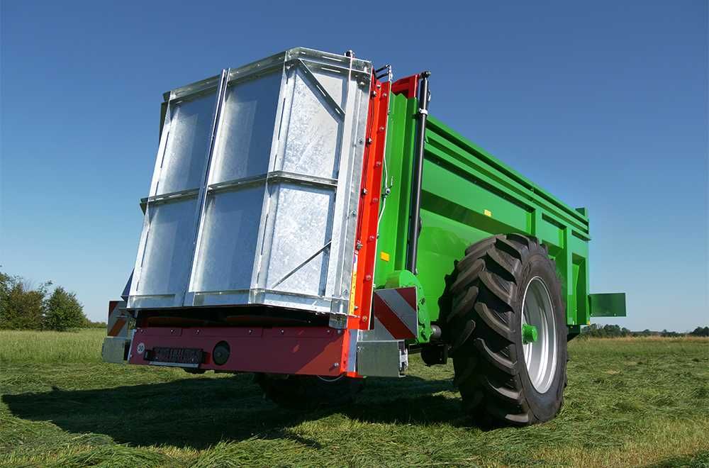 Rozrzutnik obornika N150S/6 DRAGON 14 ton z dyszlem hydraulicznym!