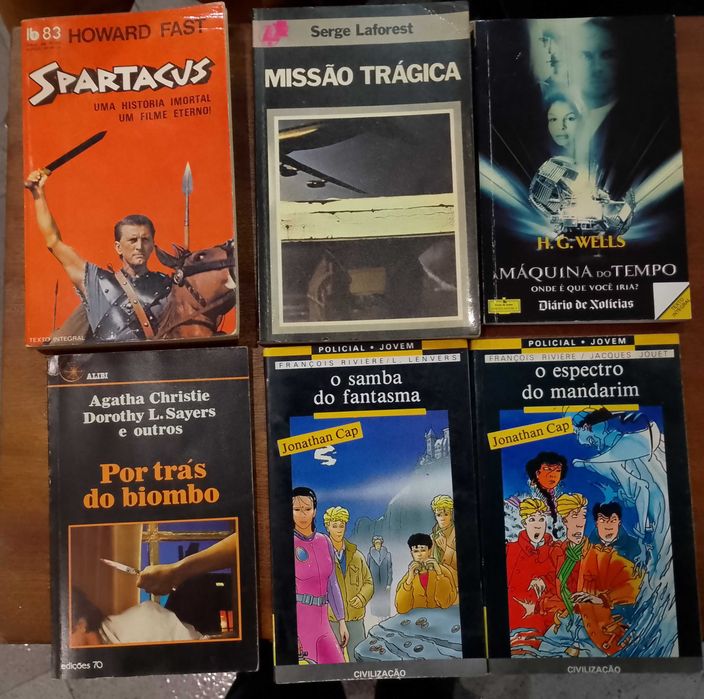 Livros Policial Jovem, etc 8 unidades ver fotos