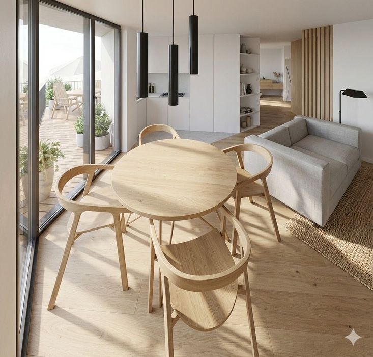 Apartamentos T1 em fase de construção