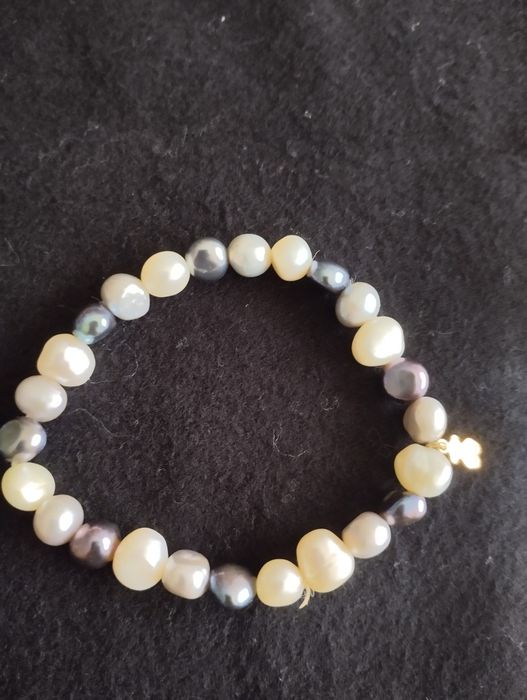Conjunto de colar e pulseira da Tous