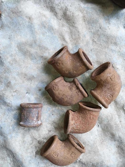 Муфта и колено чугун