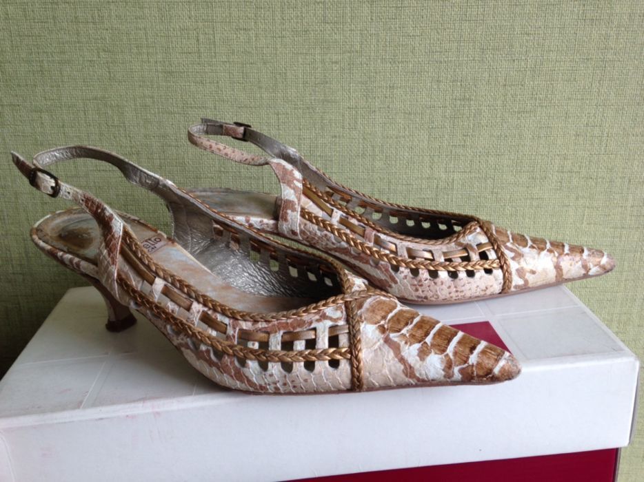 Хорошие туфли на маленьком каблучке