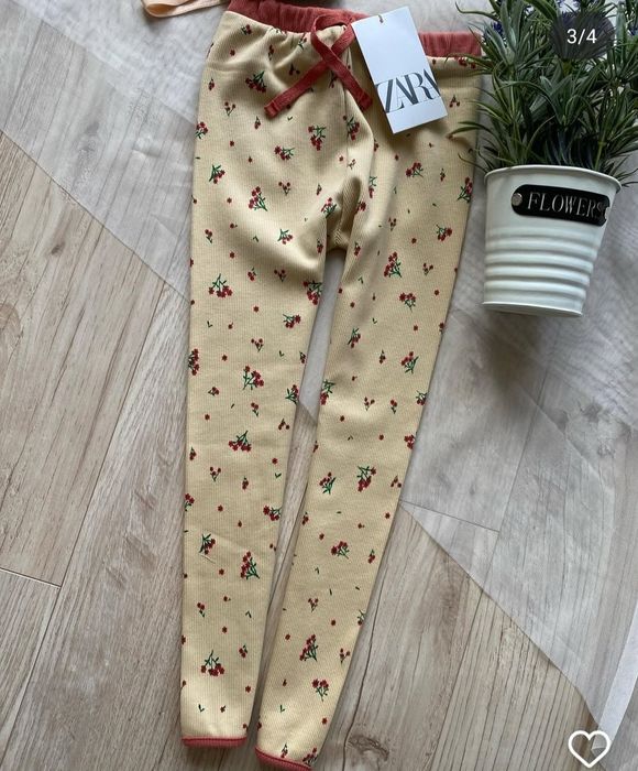 Костюм zara, лосіни zara, реглани лонгслів zara 4-5 років на дівчинку