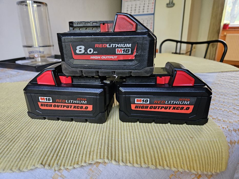 Akumulator bateria Milwaukee M18   15.0Ah 12.0Ah