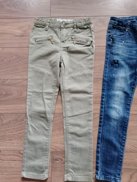 Spodnie zestaw 122/128