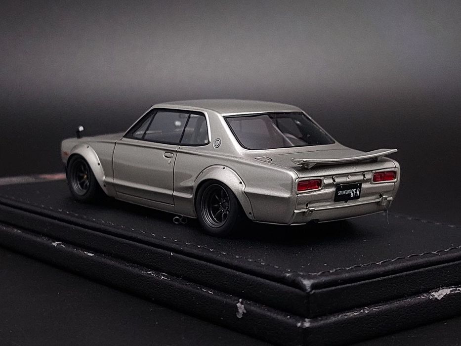 (ignition model) 1/43 Nissan Skyline 2000GT-R Semi Works масштабна мод
