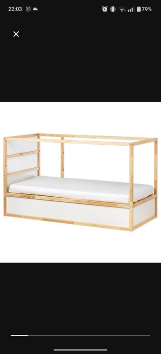 Cama reversível solteiro