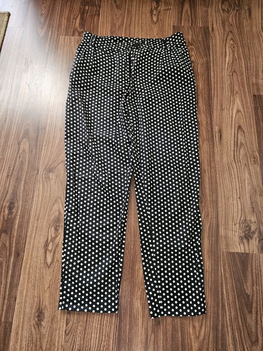 Calças Lanidor bolinhas tamanho 40