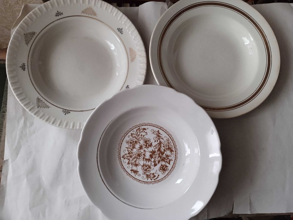 Чашки, блюдо, тарелки и др. СССР.