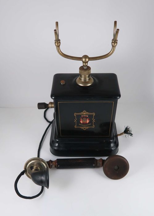 Telefone de manivela antigo Jydsk  1910/20´s