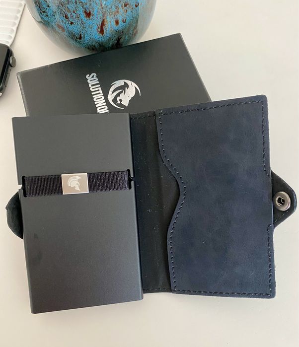 Carteira Pele Genuína c/ Proteção RFID