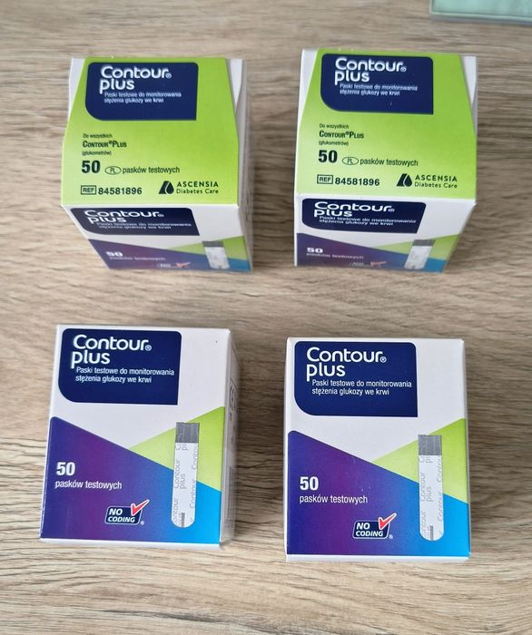 Contour Plus 7 szt. paski do glukozy