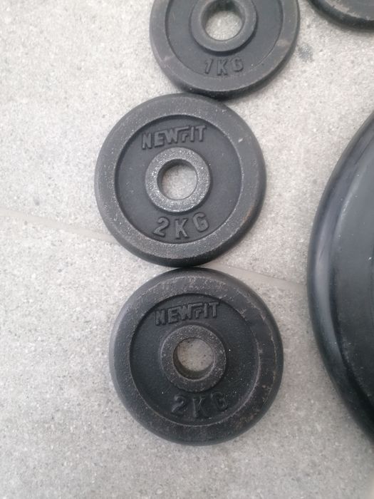 Discos NewFit + 2 pegas