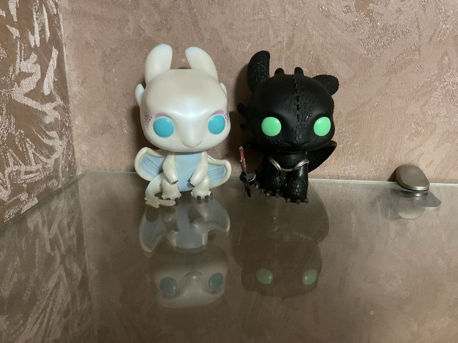 как приручить дракона беззубик и дневная фурия funko pop фанко поп