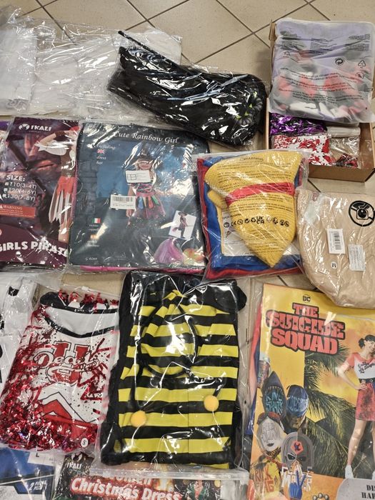 Box nowych strojów karnawałowych mix pakiet karnawałowy