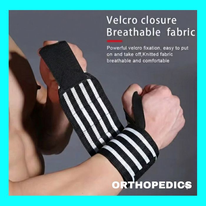 НАПУЛЬСНИК для тяжелой атлетики | бандаж на руку запястье - для спорта