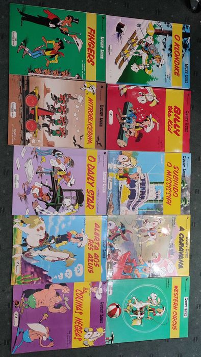 Lote Livros Lucky Luke