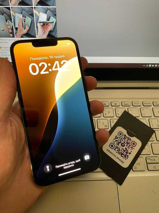Iphone 13 pro 128 gb, ідеальний стан, айфон 13 про 128 гб
