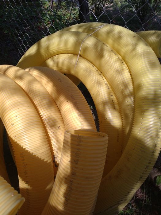 Rury fisto 80mm i 100mm - po 20 metrów