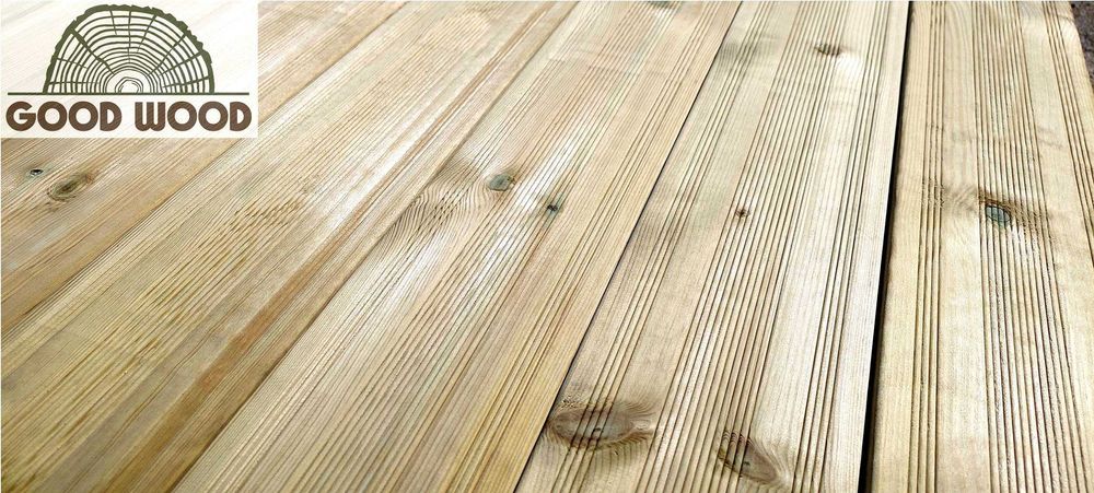 Deska tarasowa SZWEDZKA impregnowana ciśnieniowo NTR deski na taras