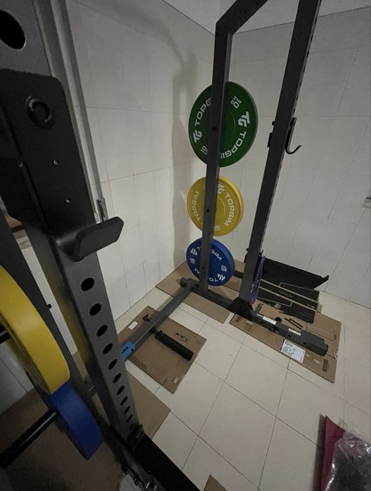 Power Rack Aço (sem os bumpers)