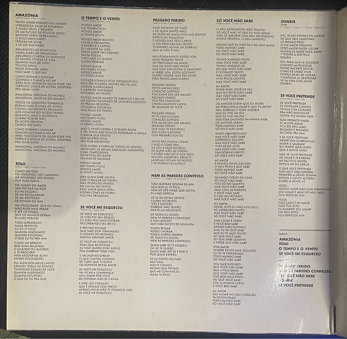 Roberto Carlos Vinil LP