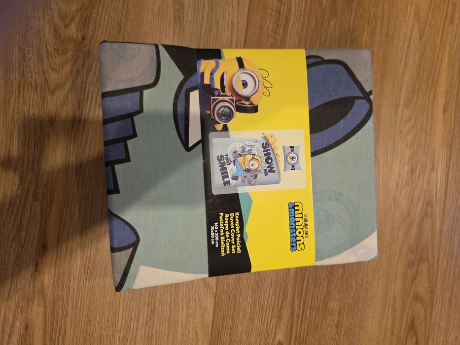Komplet  pościeli  minionki