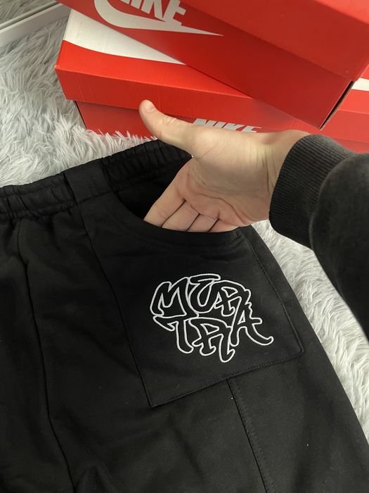 Чорні штани Mertra на резинці / штани mertra чорні