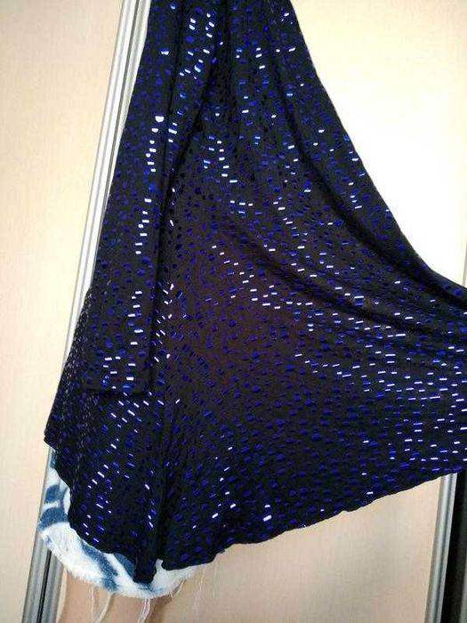 Чорно - фіолетова накидка