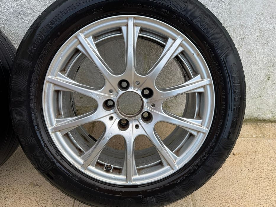 Jantes Mercedes 16'' com pneus 205/55 R16 – Bom estado – Loures/Lisboa