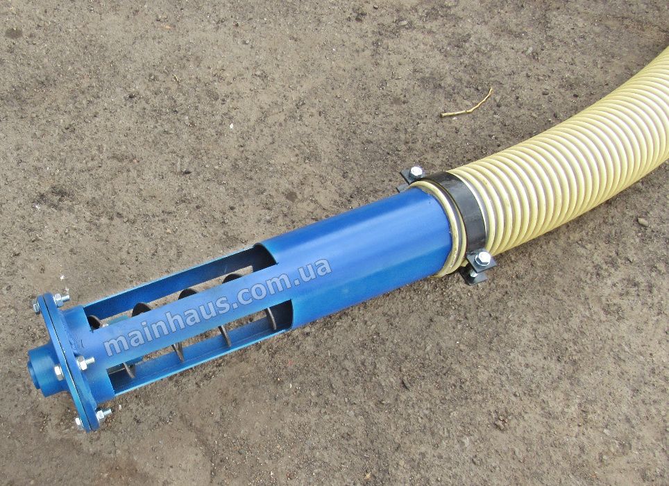 погрузчик зерна гибкий шнек для кукурузы навантажувач шнековий 5т/час