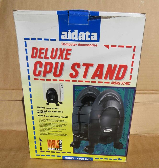 Adjustable PC Stand/Base with Wheels and Brakes for Tower-Style PCs – BRAND NEW, UNOPENED64739668474241120