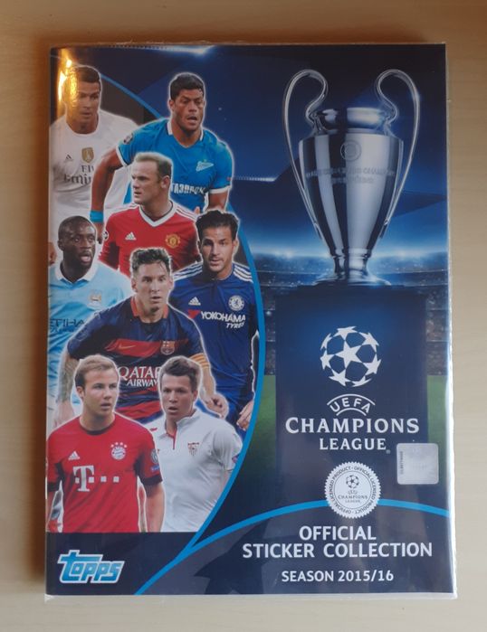 Caderneta Completa Topps | Uefa Champions League 2015-2016