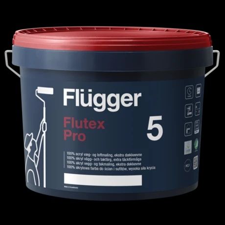 Farba - Flugger Flutex Pro 5 - baza - wiadro 9.1 L