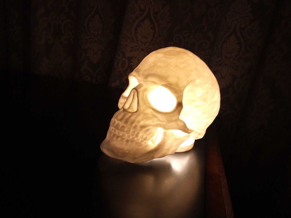 Світильник нічник Minecraft, череп, баранчик