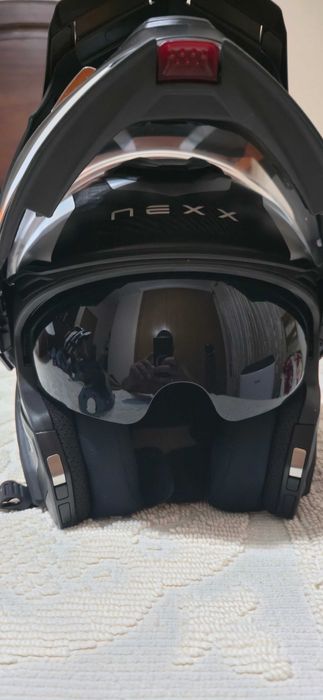 Capacete modular nexx carbono tamanho M