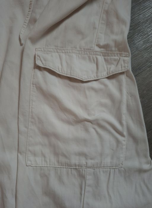 Чоловічі стильні широкі штани карго bershka baggy fit (unisex) — розмір xxl