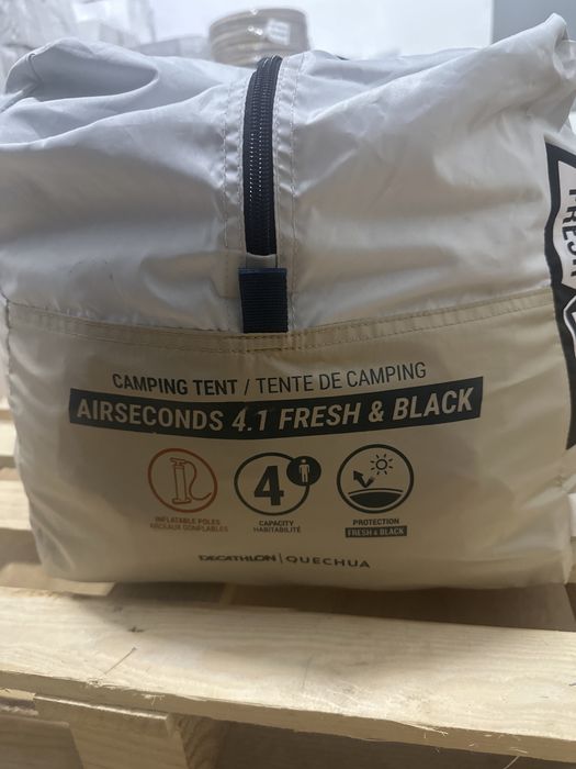 Tenda airseconds 4.1 queshua fresh&black como nova