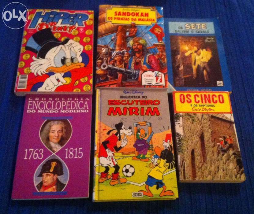 Vários livros para venda