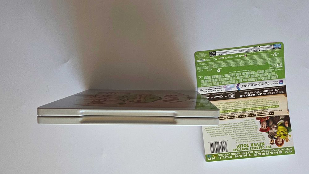 blu ray SHREK 4k steelbook